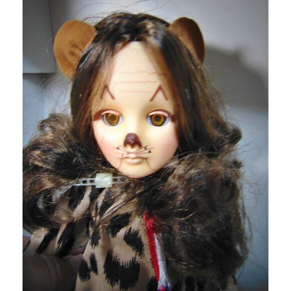 NEW Set (6) Effanbee WIZARD OF OZ DOLL Dorothy Good Witch Lion Tin Man Scarecrow - Picture 7 of 12